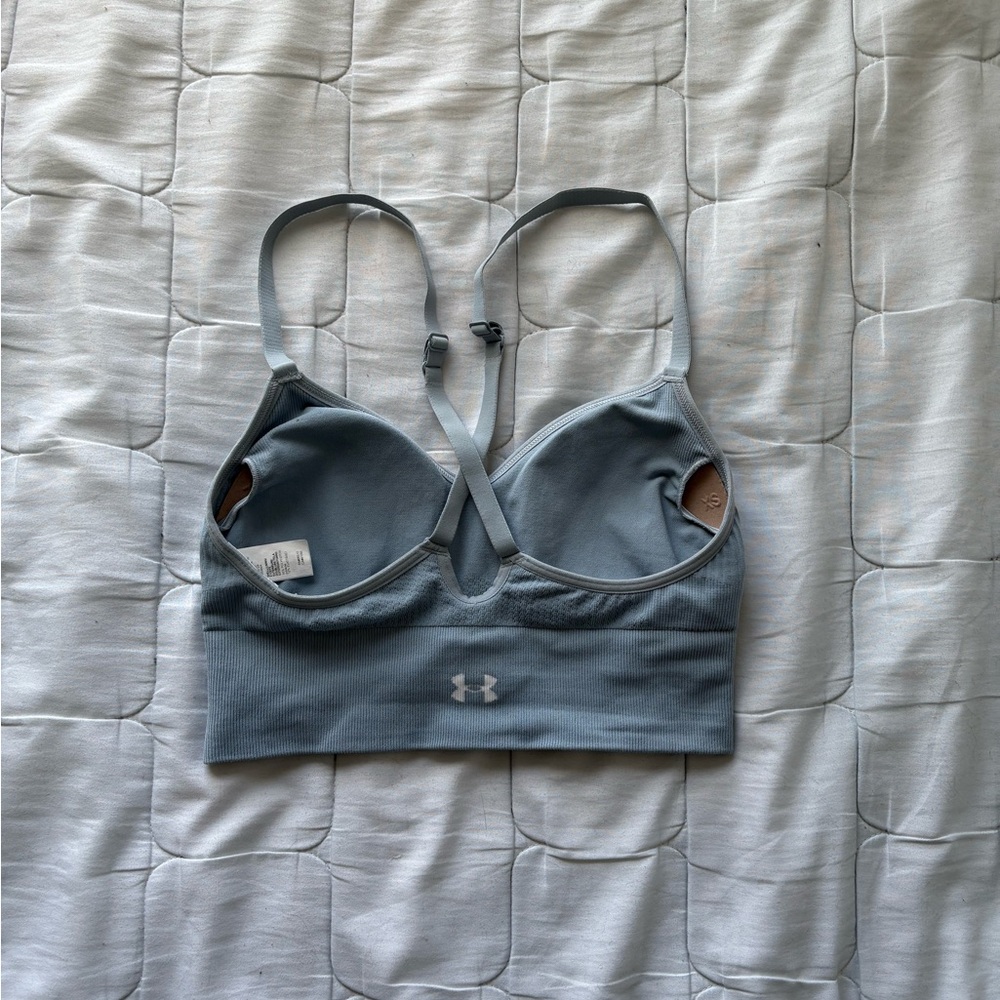 Under Armour Blue Sports Bra Medium Support